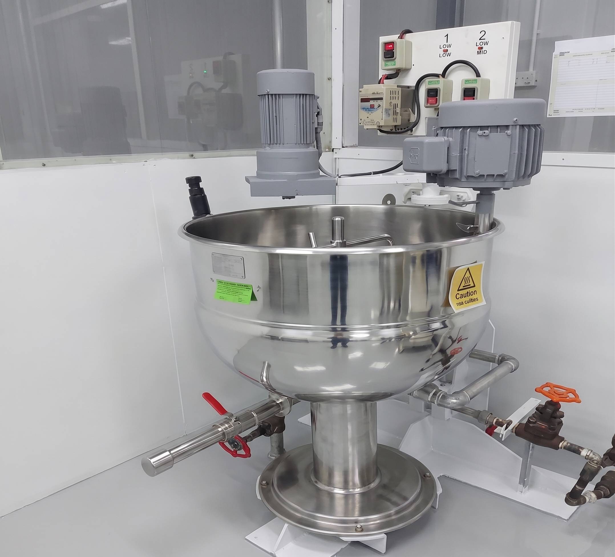 100 Kg Steam Jacketed Mixing Machine
