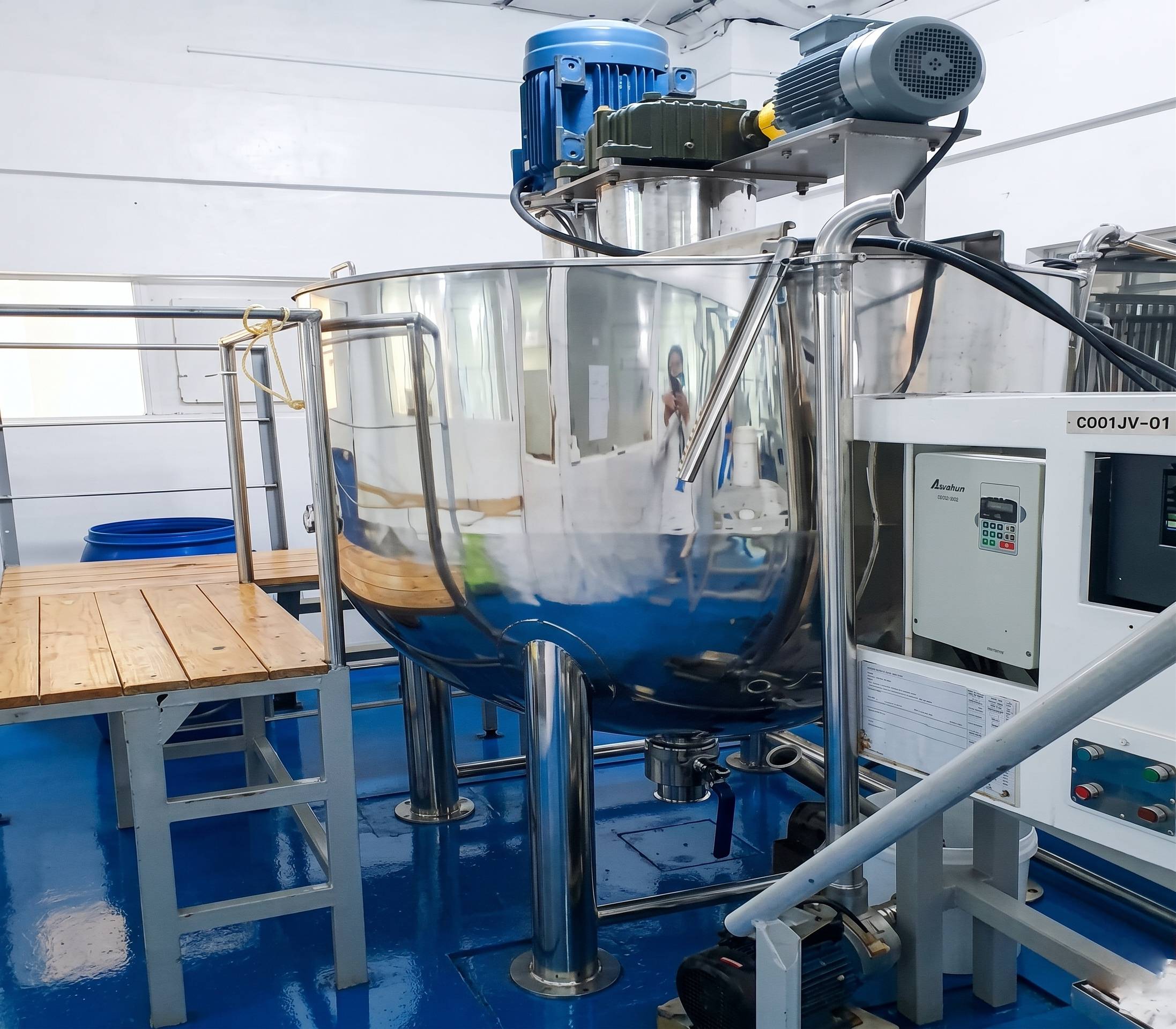 1 Ton Steam Jacketed Mixing Machine