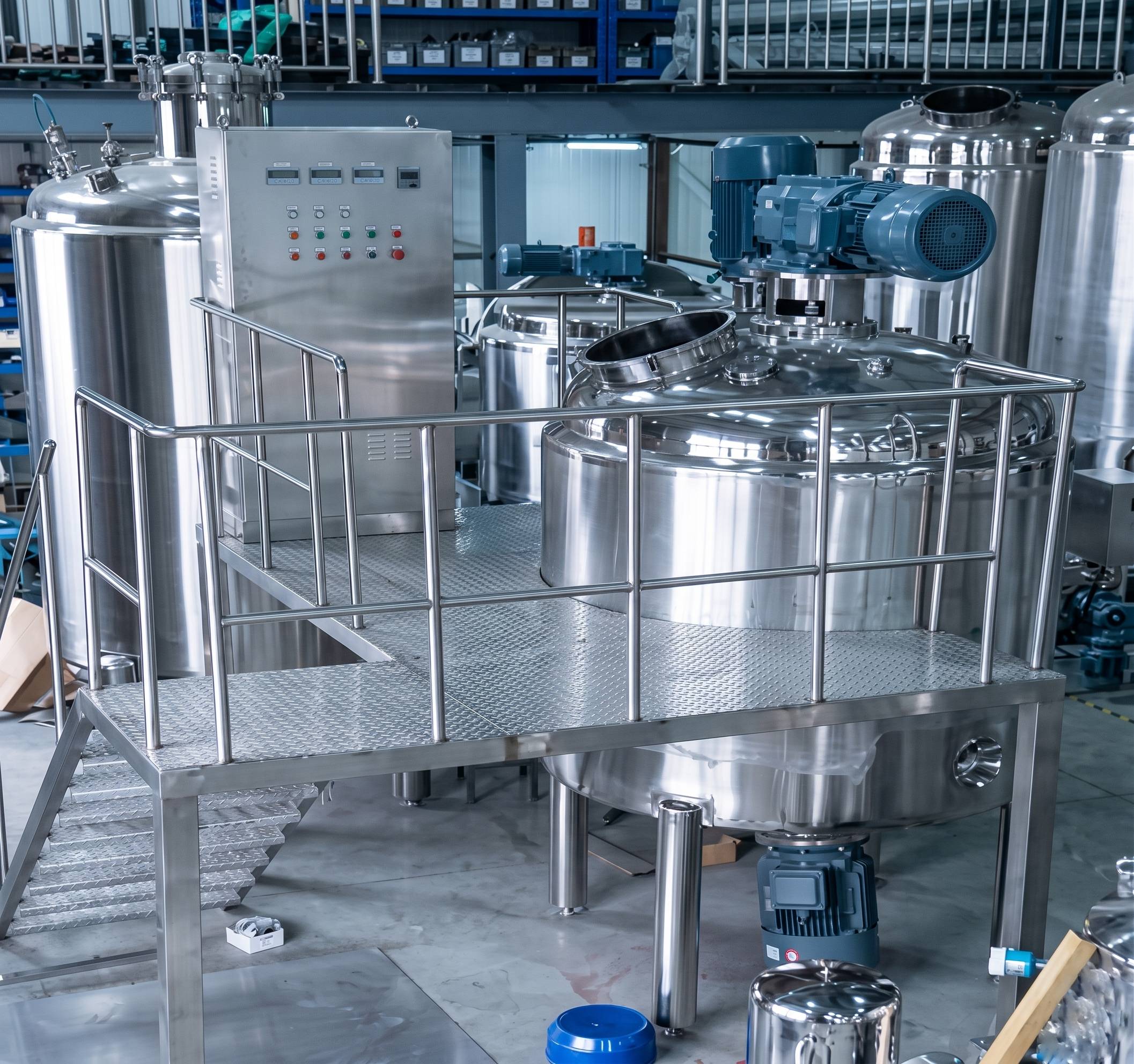 2 Tons Steam Jacketed Mixing Machine
