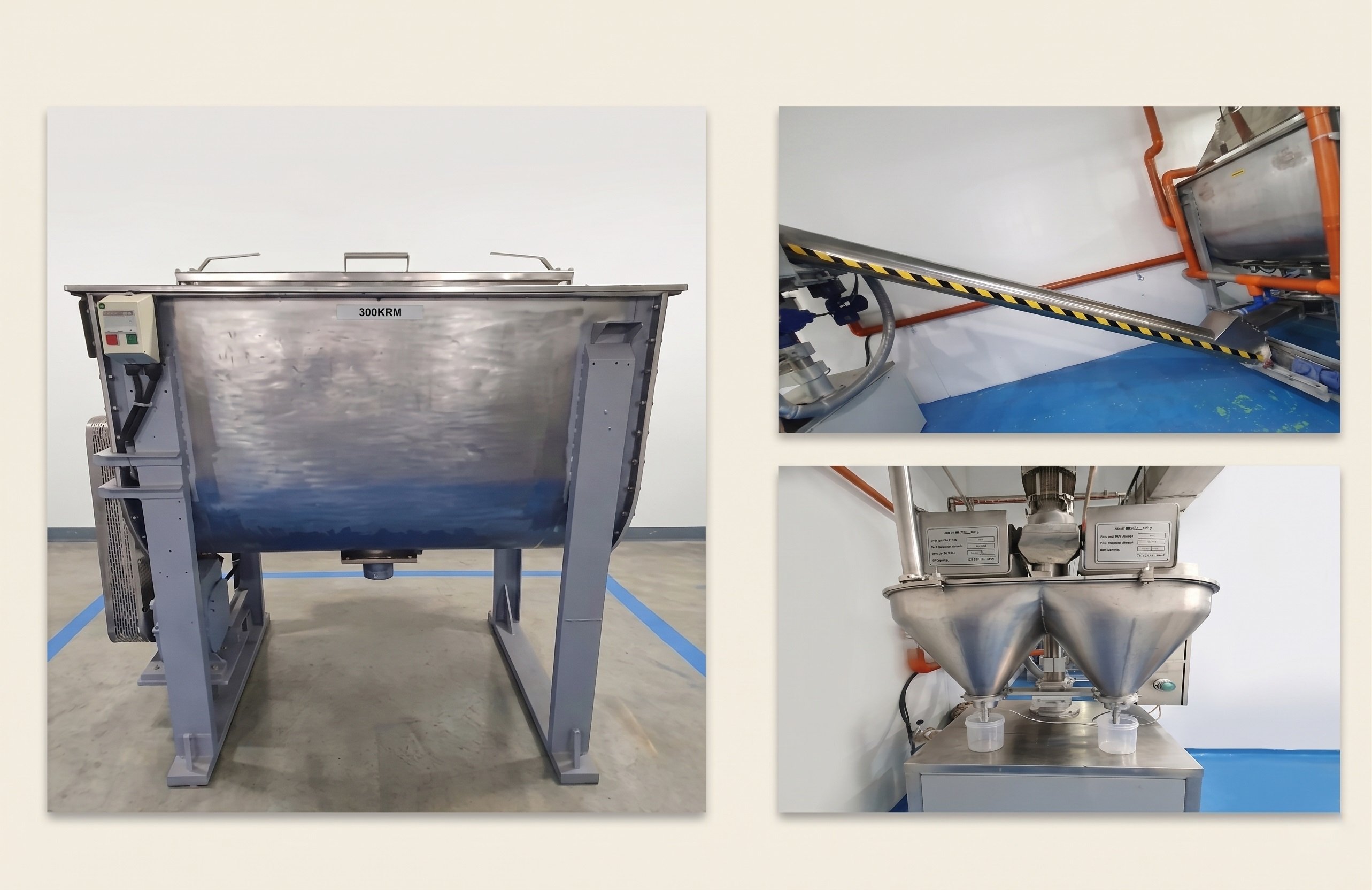 300 Kgs Mixing to Filling Machine